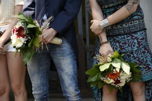 bouquet spose foto matrimonio gay Fotografo unione civile roma